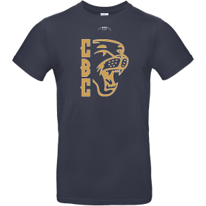 Tee-shirt coton marine
