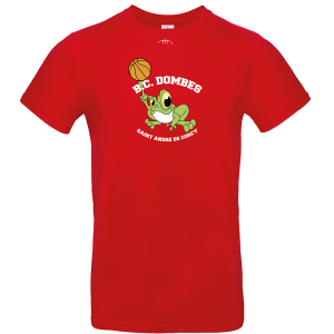 Tee-shirt coton rouge