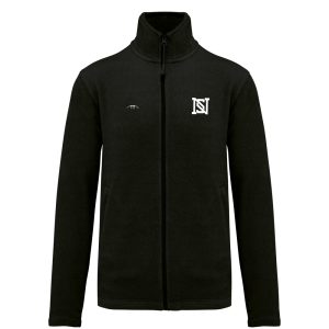 Veste polaire brodée