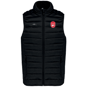 Doudoune sans manches brodée