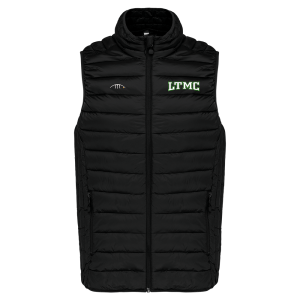 Doudoune sans manches brodée