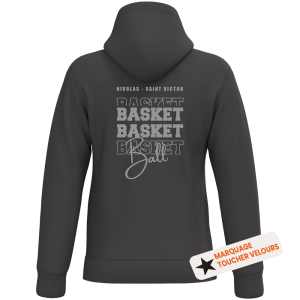 Sweat Capuche TRIPPLE Anthracite
