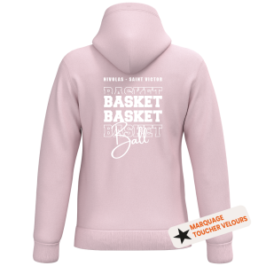 Sweat Capuche TRIPPLE Rose