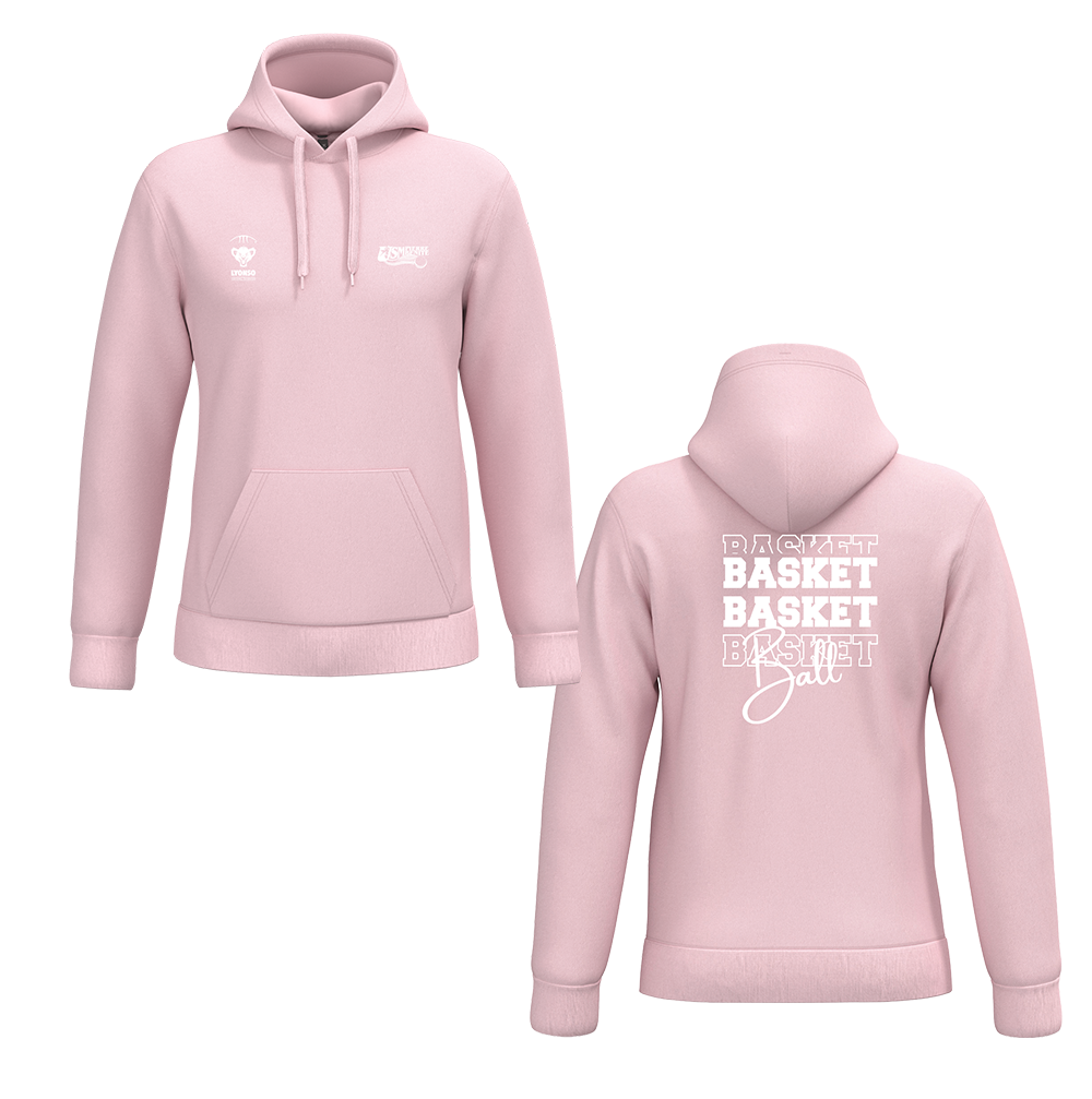 USM PIERRE BENITE_2 CÔTÉS SWEAT ROSE