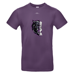 Tee-shirt Coton Violet - Version 1
